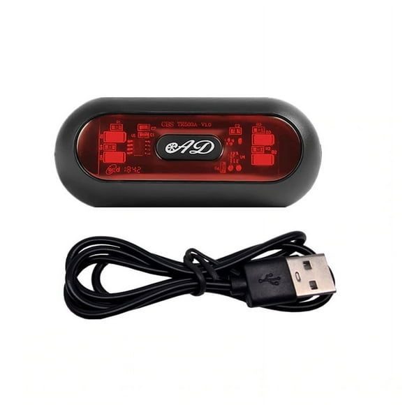 Moto Helmet light Luces Para Casco Bike Taillight Motorcycle Bicycle Helmet Safety Signal Warning Rear Lamp Waterproof LED Light