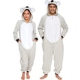 thumbnail image 1 of ¡Onesie Funziez! Disfraz ajustado de animal adulto para Halloween, 1 of 5