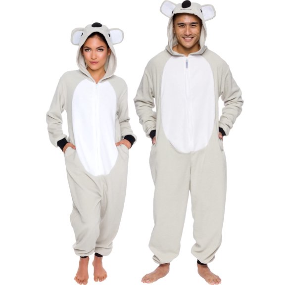 ¡Onesie Funziez! Disfraz ajustado de koala adulto para mujeres y hombres