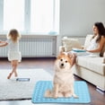 thumbnail image 3 of TUWABEII Tapis Rafraîchissant pour Chien Chiot Chat Lavable Tapis Rafraîchissant Réutilisable en Soie Glacée Tapis Auto-Refroidissant pour Chien Couverture pour Lits Animaux Chenils Canapés Sols Sièges de Voiture, 3 of 6