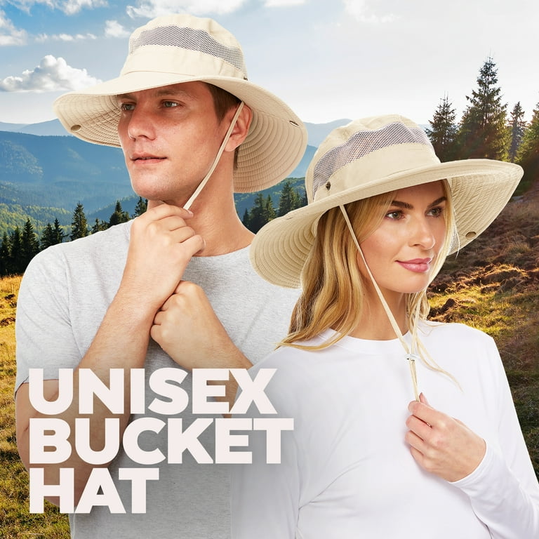 Debra Weitzner Wide Brim Beach Summer Hat Boonie Hat for Men & Women, Beige Small, adult Unisex, Size: One Size