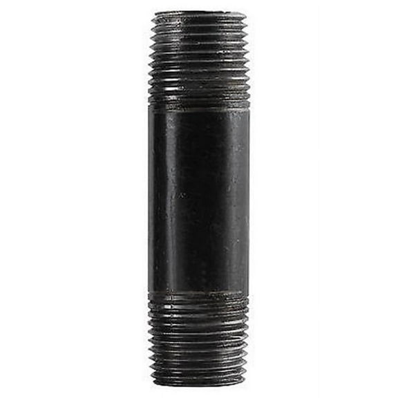 Southland 587-001HN 1-1/2 Close Black Steel Nipples