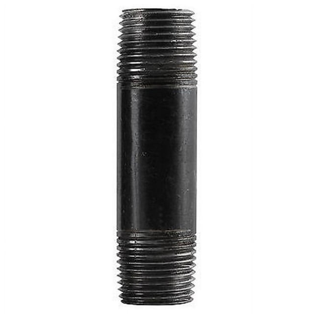 Pipe Fitting, Black Nipple, 3/8 x 3-In. -582-030HN