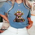 thumbnail image 5 of Easter Day Highland Cow T-shirt, Cute Cow Easter Shirt, Retro Easter Tee Shirt, Happy Easter Gift for Her, 5 of 6