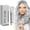 Grey, variant on Temporary Silver Gray Hair Wax - Instant Hair Color Spray, Natural Styling Clay for Women & Men, DIY Cosplay, Halloween Christmas Birthday Party Hair Dye, Youth Fun Creative Hair