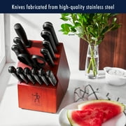 HENCKELS Solution Razor-Sharp 15-pc Knife Set، German Engineered Informed by 100+ Years of Mastery، Chefs Knife