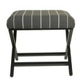 thumbnail image 2 of HomePop K7401-F2237 ottoman, Charcol, 2 of 2
