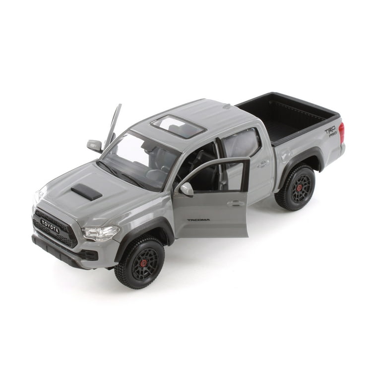 Showcasts 2023 Toyota Tacoma TRD Pro Pickup Truck, Gray, 1/27