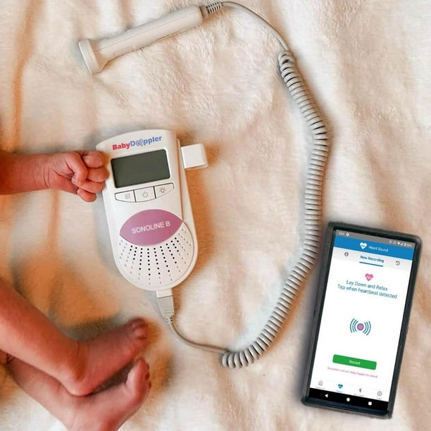 Doppler fœtal enceinte, moniteur de rythme cardiaque pour bébé pour la  grossesse