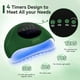 thumbnail image 2 of Lámpara de uñas JODSONE U V LED para uñas, gel, con sensor automático, color verde, 2 of 8