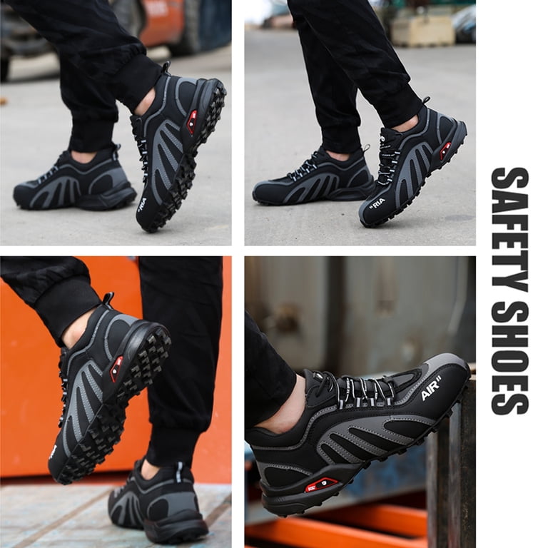 Tanleewa Steel Toe Work Shoes for Men Nonslip Safety Anti  display picture 2