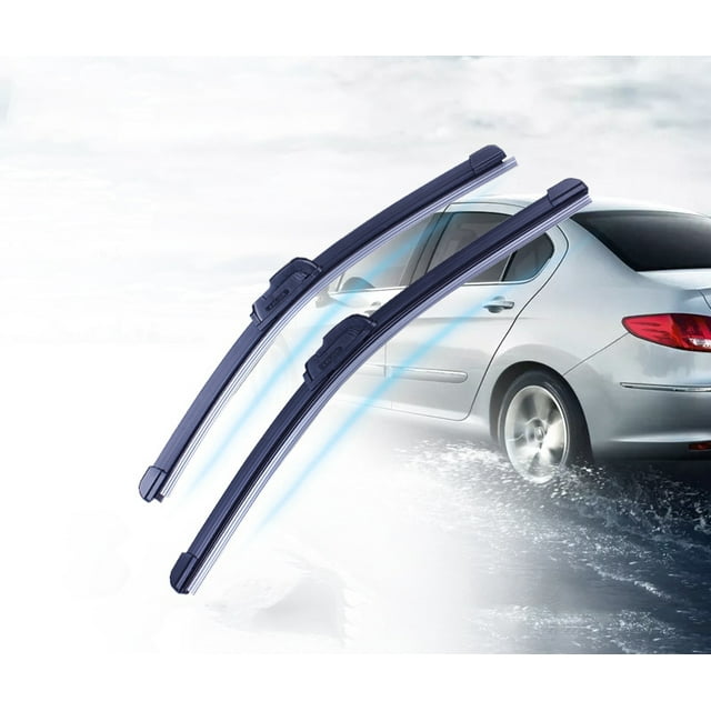 TopOne Universal Boneless Wipers Rubber Belt Wiper Blades Multi Size For All U-shaped Car