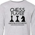 thumbnail image 4 of Inktastic Chess Player Game Long Sleeve Youth T-Shirt, 4 of 5