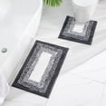 thumbnail image 6 of ACMDL    Color Bathroom Mat Modern Anti-skid Toilet Rugs Set Rectangle U Shape Doormat For Bath Capets Microfiber 50x80 50X50cm, 6 of 7