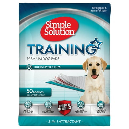Simple Solution Dog Training Pads, 23" x 24" - 50 Count