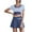 Blue, variant on WRKEKC Two Piece Sets for Women Anti Exposure Sports Skirt Set Yoga Training Fitness Set for Workout and Exercise