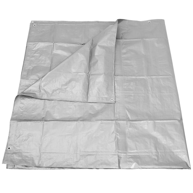 Toldo de película para exteriores, protector solar a prueba de lluvia, lona resistente, lona para acampar portátil