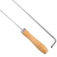 thumbnail image 3 of OULII Fire Pit Cooking Accessories Silver Fire Tool Set for Backpacking 1Pcs, 3 of 8