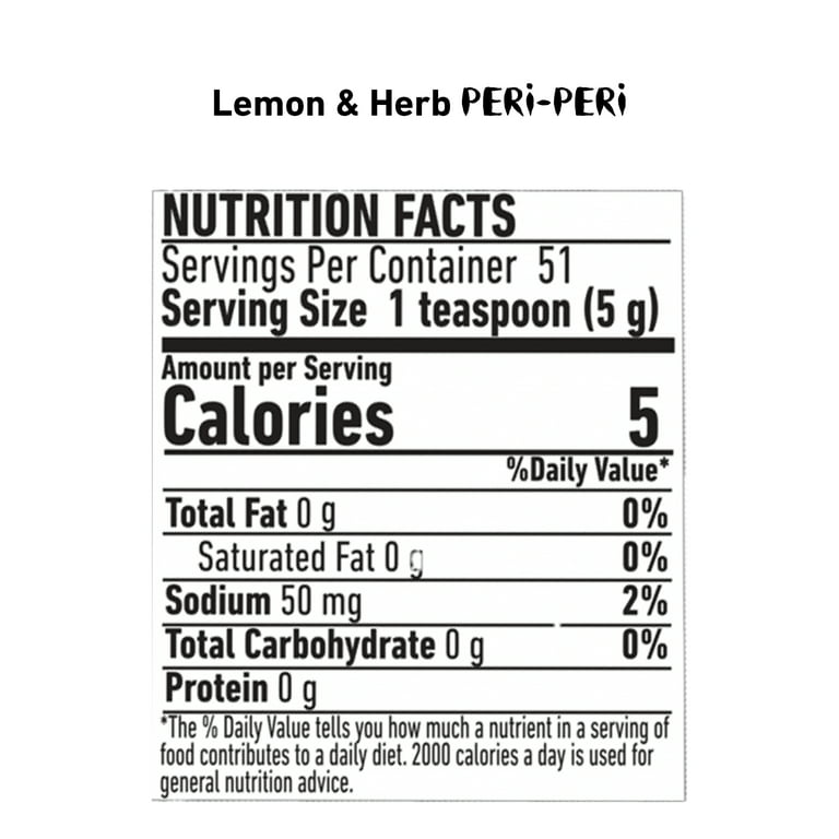 Nando's Flavour Shaker Lemon & Herb Peri-Peri Seasoning 50g
