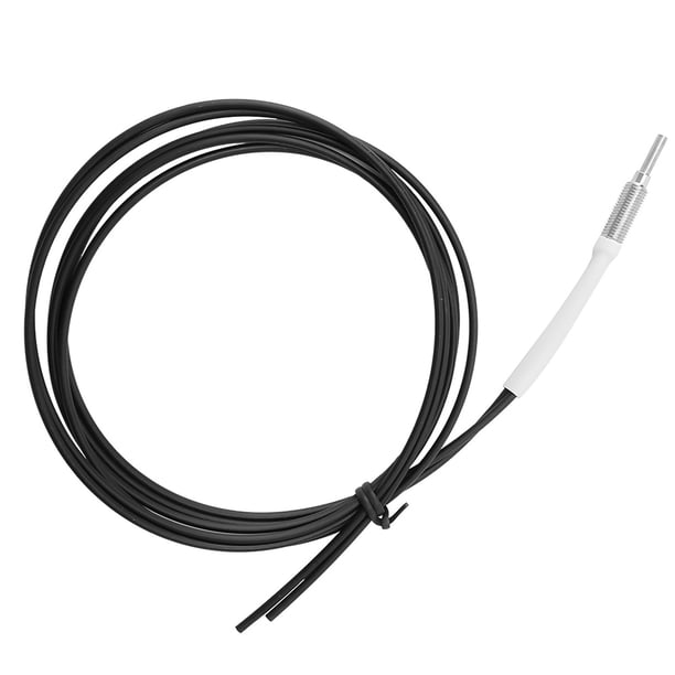 M Buder PR-610-I Sensor de Fibra Óptica Reflectante Digital M6 Sonda Cable de Línea para Detección de Objetos y Automatización Industrial (100 cm / 39.37 inches)