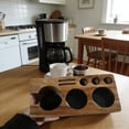 thumbnail image 2 of SIfdSeng Coffee Bar Organizer and Stand with Multiple Portafilter Holder Slots for Machine, 2 of 7