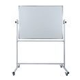 thumbnail image 1 of Whiteboard.com Mobile Magnetic Revolving Whiteboard with Aluminum Frame - 72" x 48", 1 of 7