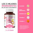 thumbnail image 4 of Suplemento Alimenticio LIFEED5 SKIN Ácido Hialurónico, Colágeno Hidrolizado, Vitamina E, Vitamina C, Coenzima Q10, 45 cápsulas LIFEED5 Skin, 4 of 7