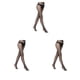 thumbnail image 4 of Sonducket Medias negras Varios patrones Malla misteriosa Malla elástica Muslo Vestido de lujo Medias Ropa de mujer Panty-hose 6028 Type1 NO1, 4 of 6