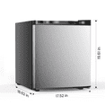 thumbnail image 5 of KNDKO 1.2Cu.ft Upright Freezer, Compact Freezer with Reversible Door, Perfect for Home/Office/Dorm, Silver, 5 of 9