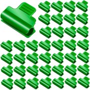 40Pcs Greenhouse Clamps Plant Clips Film Row Cover Netting Tunnel Hoop Clip Greenhouse Film Clamps