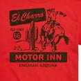 thumbnail image 3 of Instant Message - El Charro Motor Inn - Men's Short Sleeve Graphic T-Shirt, 3 of 6