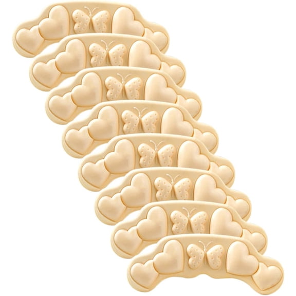 4 Pairs High Heels Heel Stickers Boot Heels Comfort Heels Gel Insoles Shoes Heel Liners Inserts for Shoes That are Too Big Heel Grips Liner Replaceable Heel Pads Heel Cushion Major