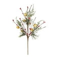 thumbnail image 2 of Christmas Simulation Flower Branches, Realistic Plastic Artificial Flowers for Wedding Party Hall Decorations, Festive Faux Floral Stems Holiday Gift Accents for Home Xmas Celebration, 2 of 6