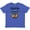 Retro Heather Royal, variant on Inktastic Pawpaw Loves Me Cute Sloth and Baby Youth T-Shirt