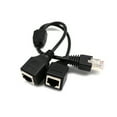 thumbnail image 4 of Wisewang Cable Splitter Male to Female Quick Connection Fast Transmission Adapter Network Converter Convenience Computer Supply black 5Set, 4 of 6