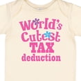 thumbnail image 4 of Inktastic Tax Deduction Worlds Cutest Girls Girls Baby Bodysuit, 4 of 5