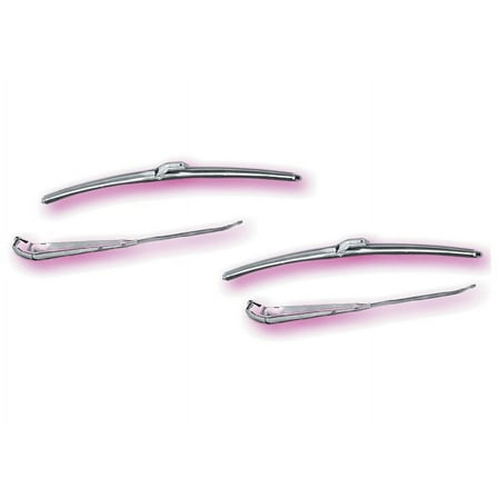 Brothers Trucks WAS7259 Wiper Arm/Blade Set - Stainless - Pair