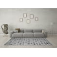 thumbnail image 3 of Ahgly Company Indoor Square Abstract Gray Modern Area Rugs, 3' Square, 3 of 4