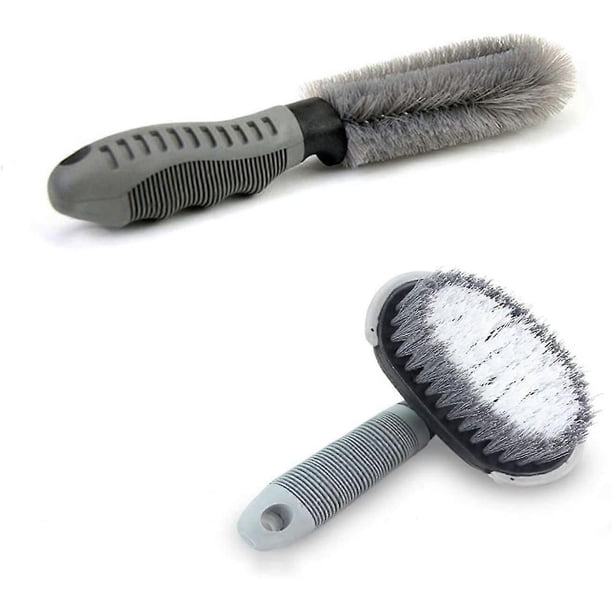 Rim brush car care brush aluminum rims rim brush microfibre rim brush cleaning washing car rim handl