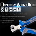 thumbnail image 2 of SPEEDWOX 4 inch End Nippers Precision End Cutters Pliers Mini End Cutting Nippers Fine Pliers with Spring Micro Functional Small Wire Cutter Jewelry Making Shoes Repair Tool Pull Nails Brads, 2 of 8