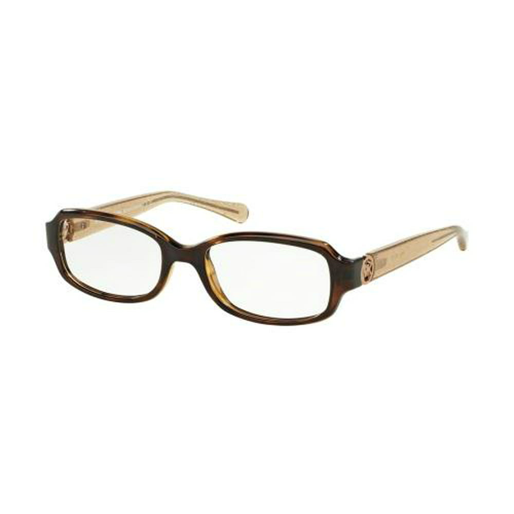 Michael Kors Eyeglasses Mk8016 Tabitha V 3104 Dark Tortoise Taupe Glitter 52mm