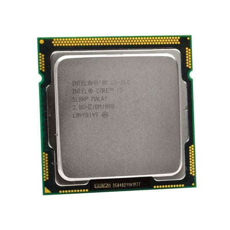 Intel Core i5-760 Slbrp Quad 2.8GHZ L3 Cache 8MB LGA1156 CPU Processor USA Intel Core I3 I5 I7 LGA1156