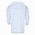 thumbnail image 3 of Mens Tshirts Hooded Lightweight Long Sleeves Hoodie Gym Workout Running T-Shirts Athletic Sport T-Shirt, 3 of 7