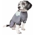 thumbnail image 2 of Dog Helios YGHL9GYXS Tail Runner 4-Way-Stretch Breathable Full Bodied Performance Dog Track Suit - Grey , Extra Small, 2 of 6