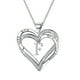 thumbnail image 1 of Collar para mujer, Joyas para mujer, Joyas para mujer, Collar con letra en forma de corazón para mujer, Collar con colgante chapado en forma de corazón, Collar para mujer, 1 of 3