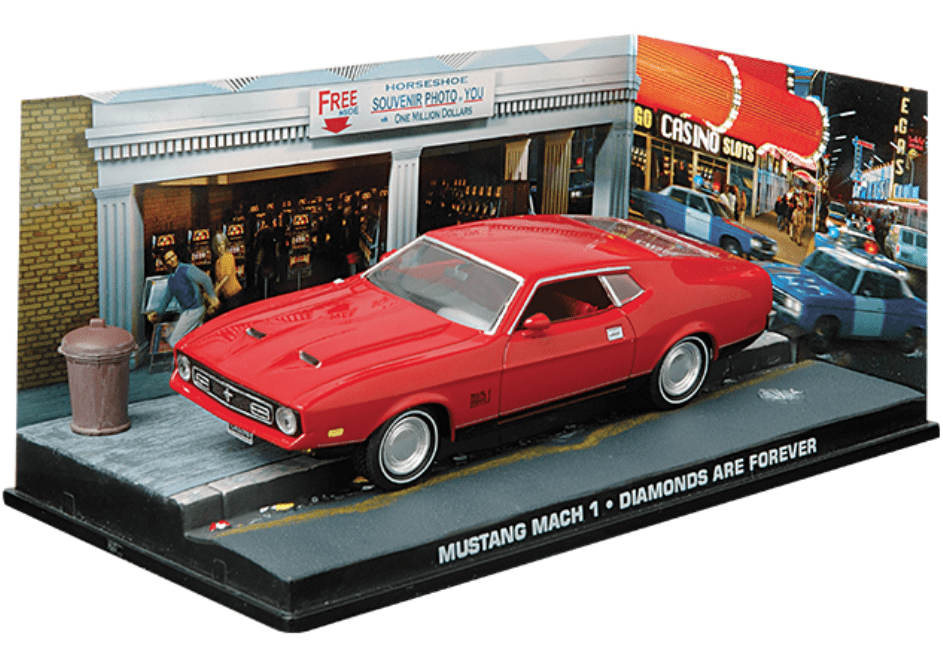 JAMES BOND KY05 1/43 MUSTANG MACH 1 DIAMONDS ARE FOREVER 