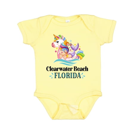 

Inktastic Clearwater Beach Florida Gift Baby Girl Bodysuit