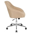 thumbnail image 2 of Flash Furniture Marseille Home and Office Upholstered Mid-Back Chair in Beige Fabric, 2 of 5