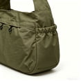 thumbnail image 5 of Women's Large Capacity Nylon Tote Bag, Lightweight Water Resistant Crossbody Shoulder Bag with Adjustable Wide Strap for Work Travel School Daily Use, 5 of 6