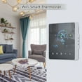thumbnail image 3 of WiFi Smart Intelligent Thermostat Temperature Controller for Water Heating Equipment LCD Display Touch Button Programmable App Remote Control Underground Heating for Home Office School Hot, 3 of 5